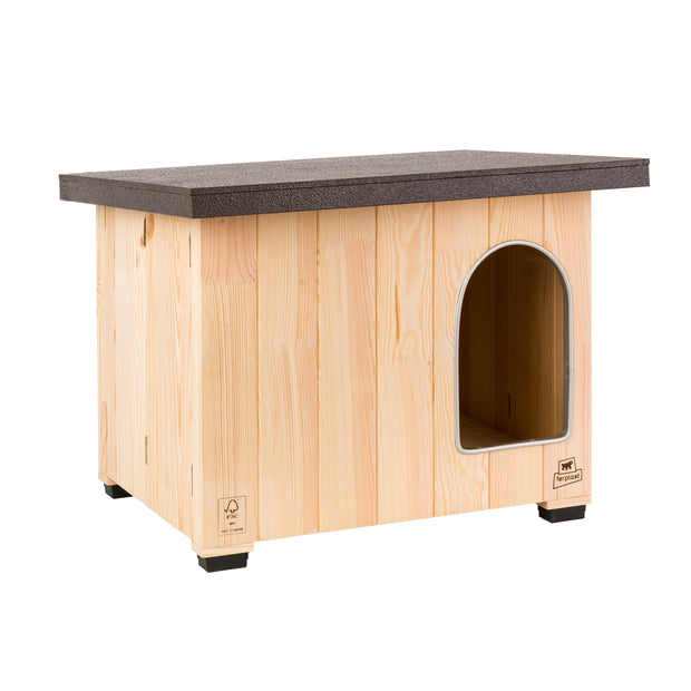 CLICKO cuccia in legno per cani