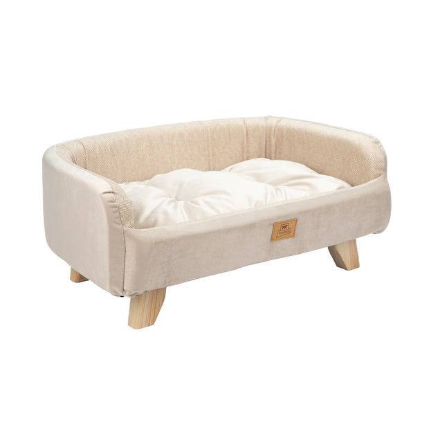 YUKI Lettino per cani e gatti in legno