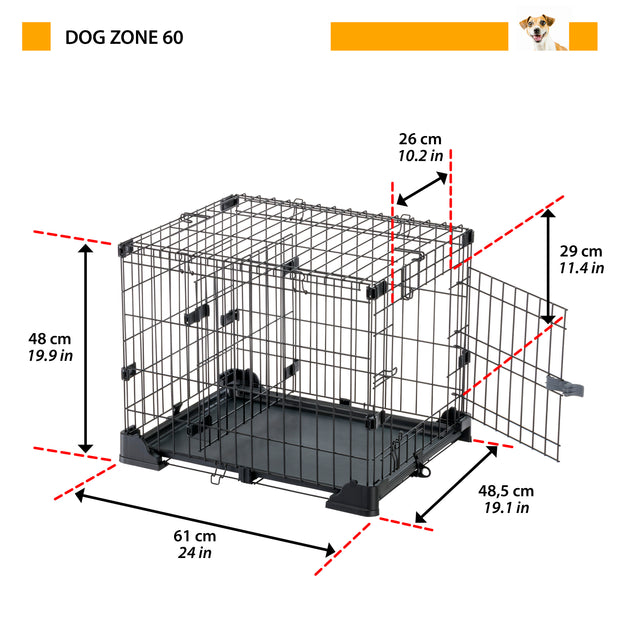 DOG ZONE gabbia per cani