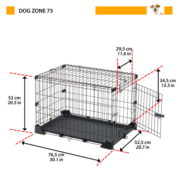 DOG ZONE gabbia per cani