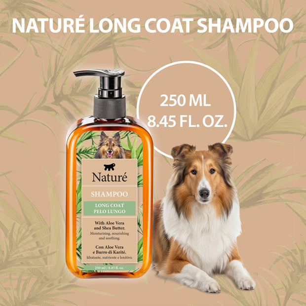 SHAMPOO NATURÉ PER CANI A PELO LUNGO