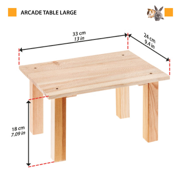 ARCADE TABLE Gioco in legno per piccoli animali
