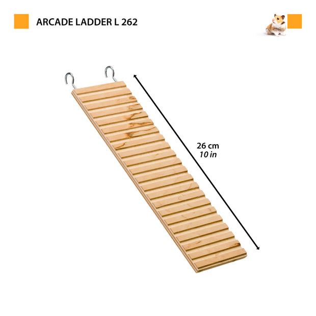 ARCADE LADDER Gioco in legno per criceti e piccoli animali