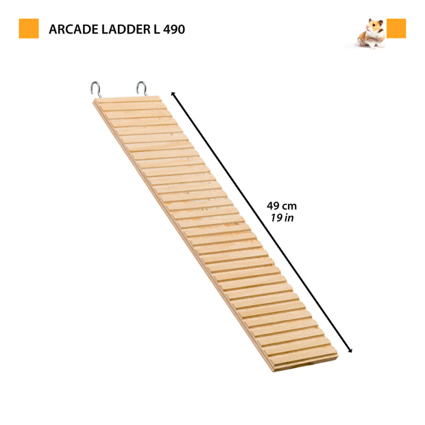 ARCADE LADDER Gioco in legno per criceti e piccoli animali