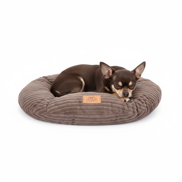 RELAX CORDUROY Cuscino ovale per cani e gatti