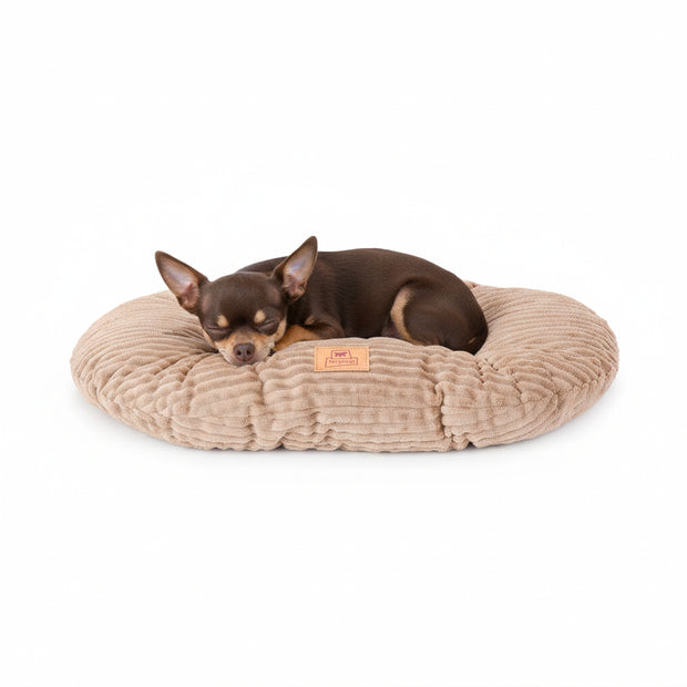 RELAX CORDUROY Cuscino ovale per cani e gatti