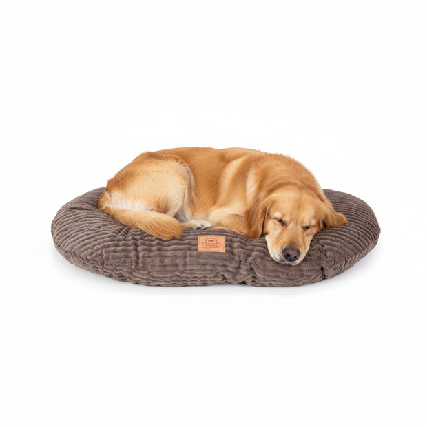 RELAX CORDUROY Cuscino ovale per cani e gatti