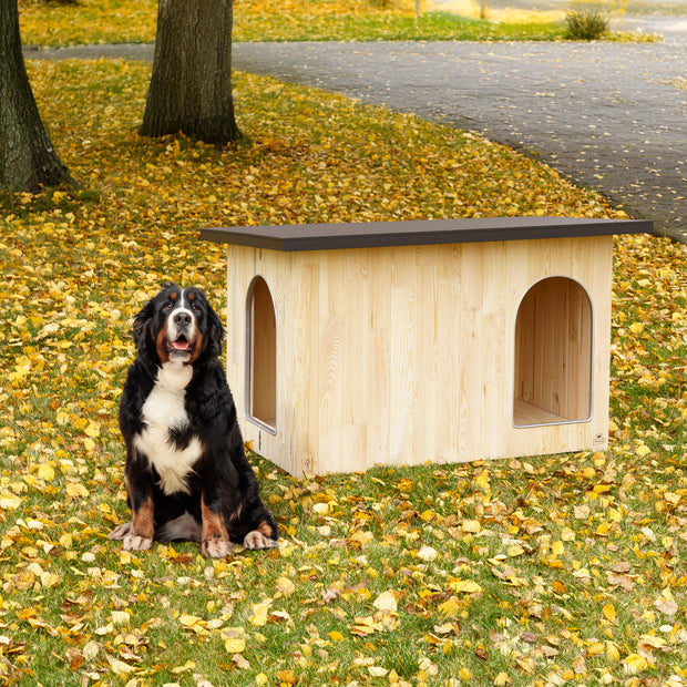 CLICKO cuccia in legno per cani