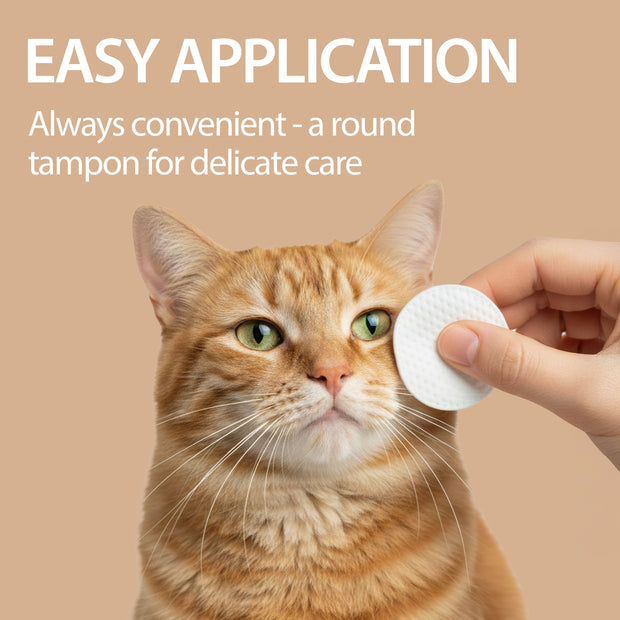 SALVIETTE DETERGENTI PER OCCHI  DI  CANI E GATTI NATURÉ  (x120)