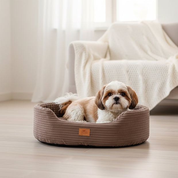 DANDY CORDUROY Cuccia divanetto con cuscino rimovibile per cani e gatti