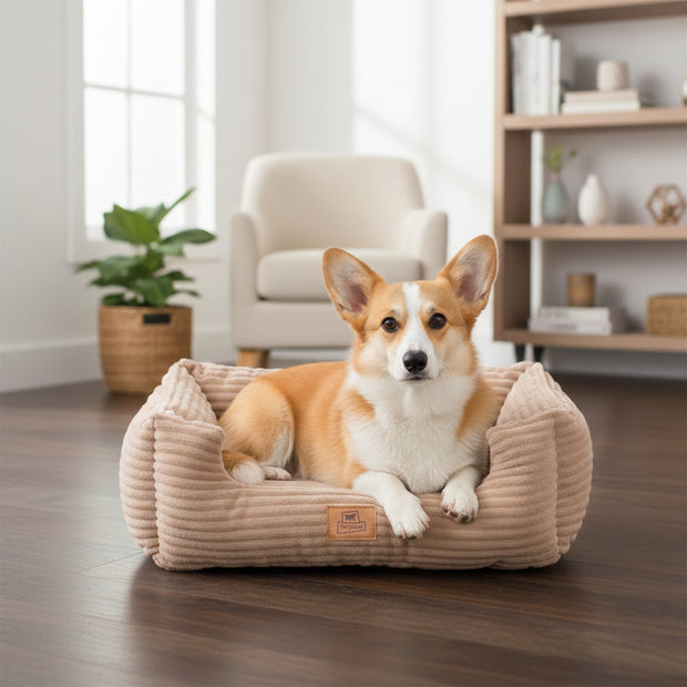 SWEETIE CORDUROY Cuccia morbida per cani e gatti