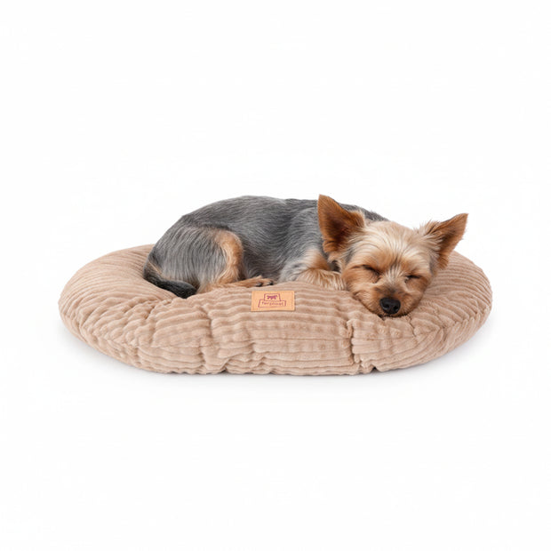 RELAX CORDUROY Cuscino ovale per cani e gatti