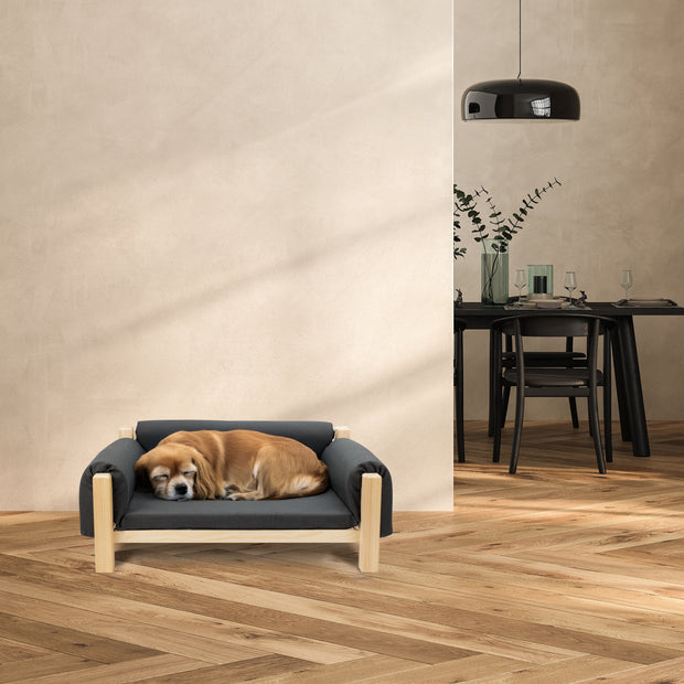 MIZU Lettino per cani e gatti in legno