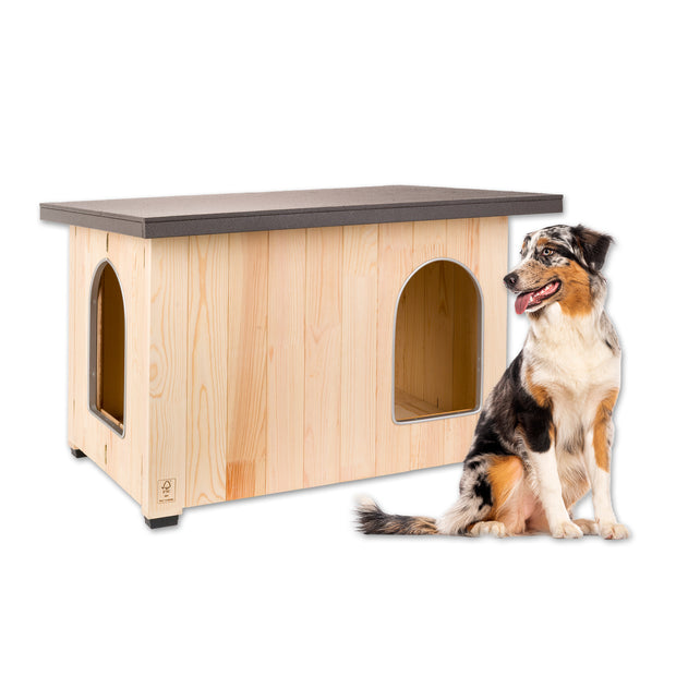 CLICKO cuccia in legno per cani