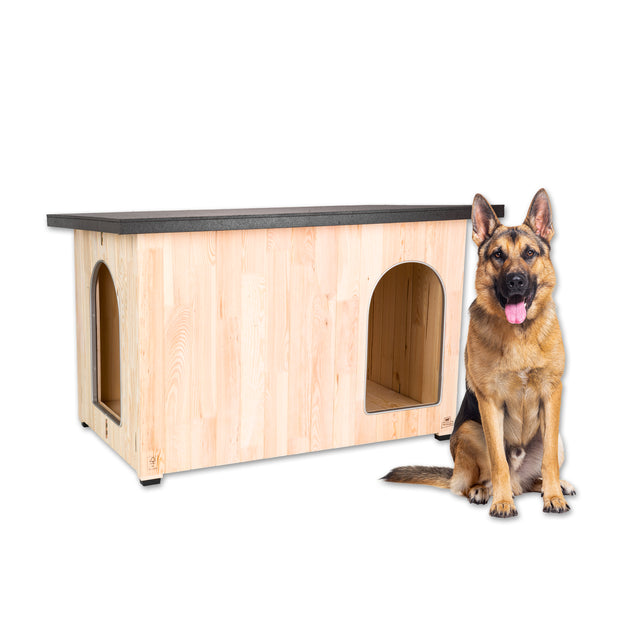 CLICKO cuccia in legno per cani
