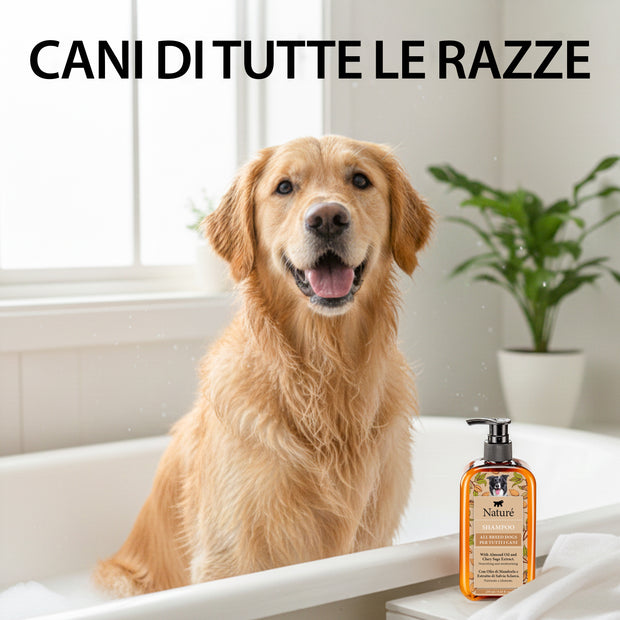 SHAMPOO PER CANI NATURÉ CON ARGILLA VERDE