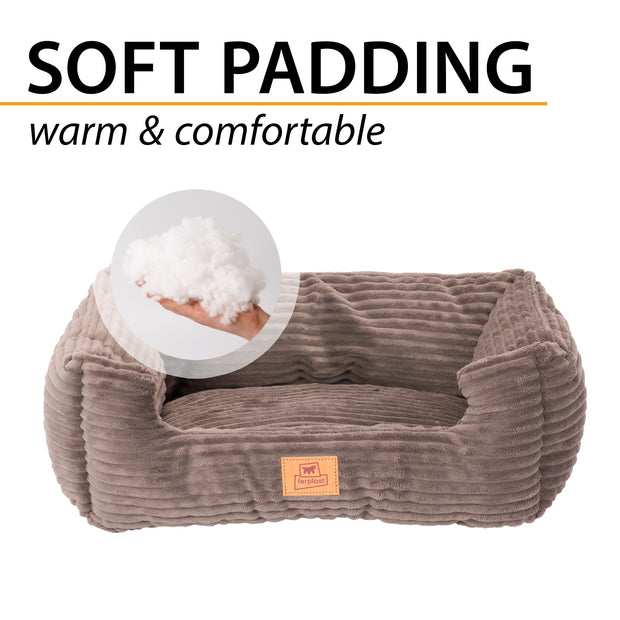 SWEETIE CORDUROY Cuccia morbida per cani e gatti