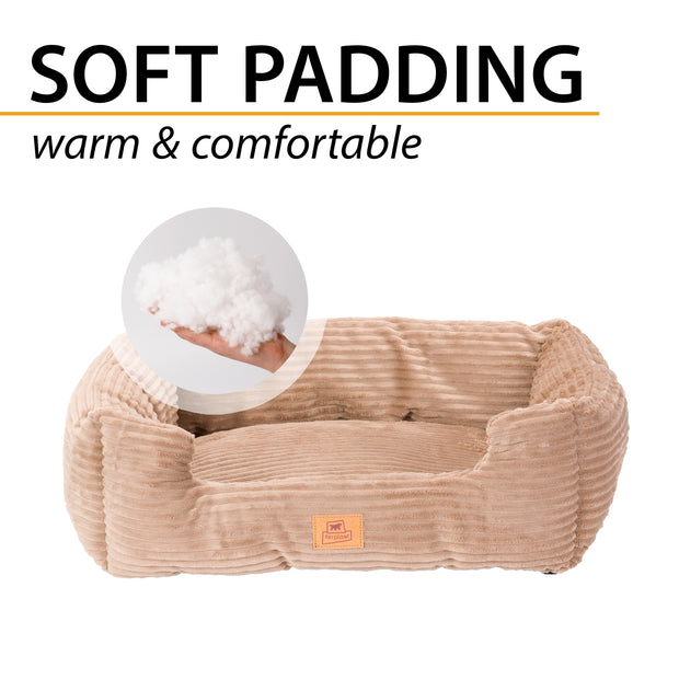 SWEETIE CORDUROY Cuccia morbida per cani e gatti