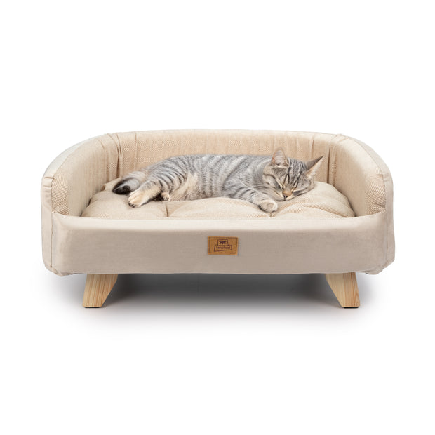 YUKI Lettino per cani e gatti in legno