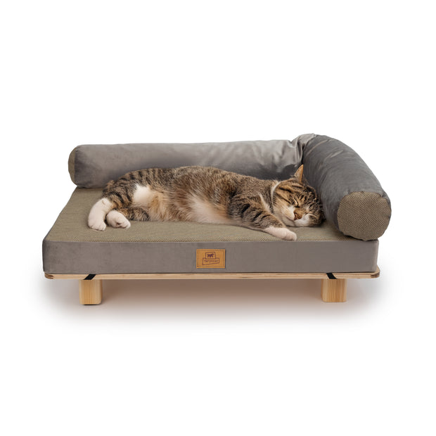HARU Lettino per cani e gatti in legno