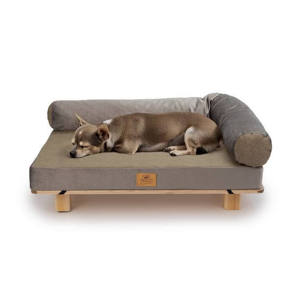 HARU Lettino per cani e gatti in legno
