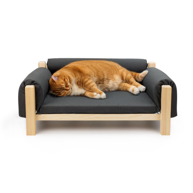 MIZU Lettino per cani e gatti in legno