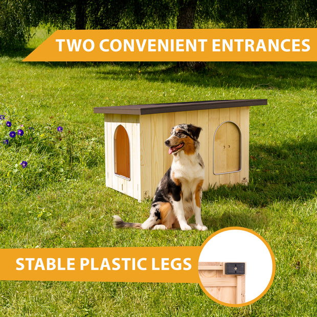 CLICKO cuccia in legno per cani