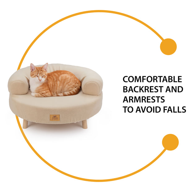 AKI Lettino per cani e gatti in legno