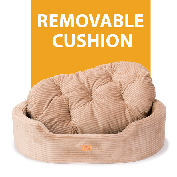 DANDY CORDUROY Cuccia divanetto con cuscino rimovibile per cani e gatti