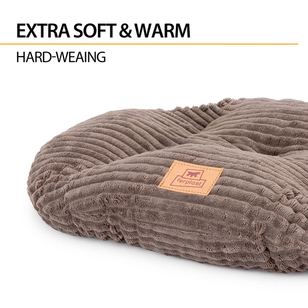 RELAX CORDUROY Cuscino ovale per cani e gatti