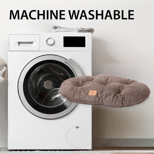 RELAX CORDUROY Cuscino ovale per cani e gatti